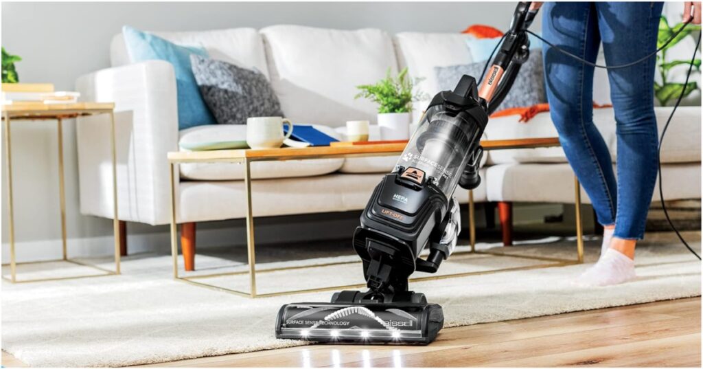 BISSELL SurfaceSense Allergen Lift-Off Pet Upright Vacuum Review - VakuumKleena