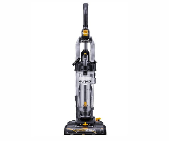 EUREKA PowerSpeed Lightweight Powerful Upright Vacuum Cleaner for Carpet and Hard Floor, Pet Turbo, Black,Yellow - VakuumKleena