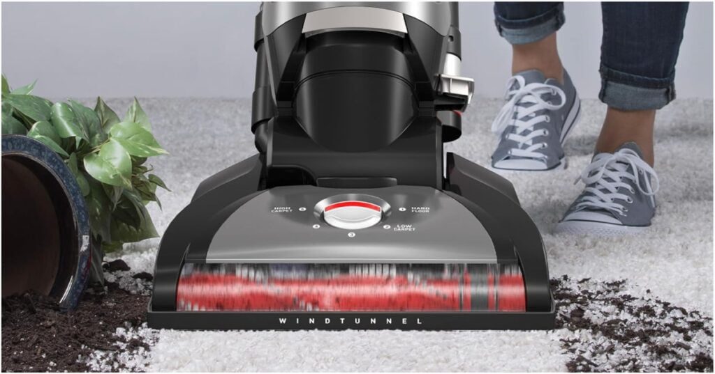 Hoover WindTunnel Cord Rewind Pro Bagless Upright Vacuum Cleaner, UH71300V Review - VakuumKleena