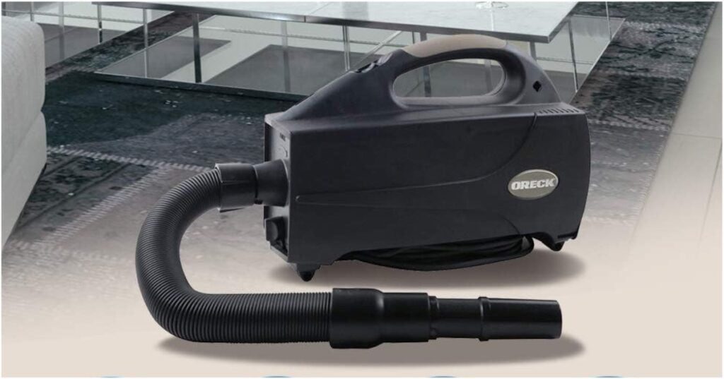 Oreck Compact Canister Vacuum-Handheld Canister Cleaner & Blower, BB1200DB Review - VakuumKleena