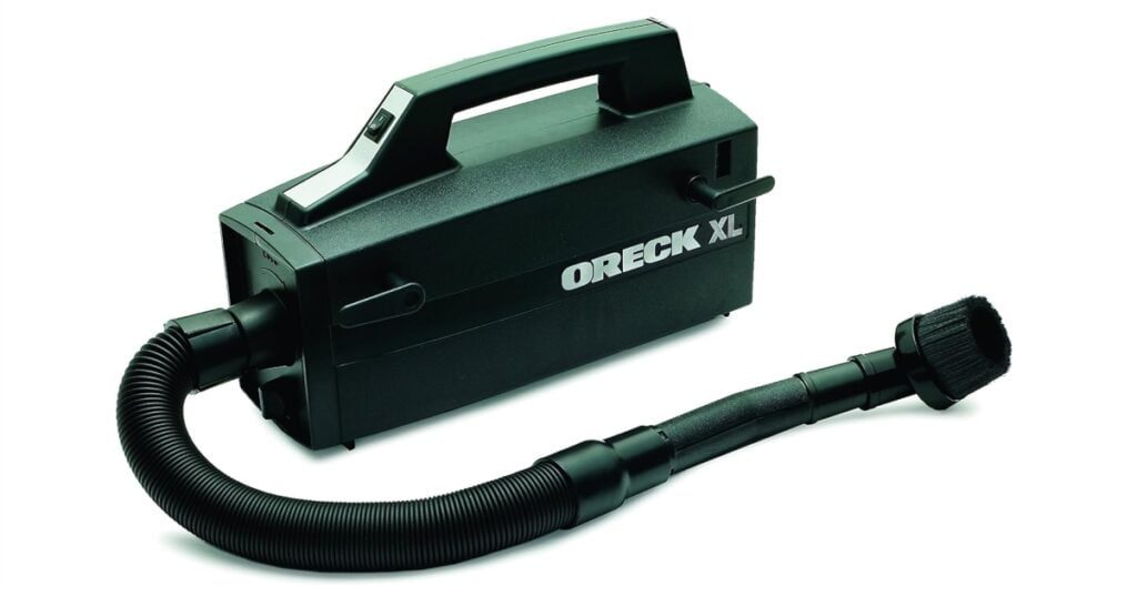 Oreck Super-Deluxe Compact Canister Vacuum Cleaner Review - VakuumKleena